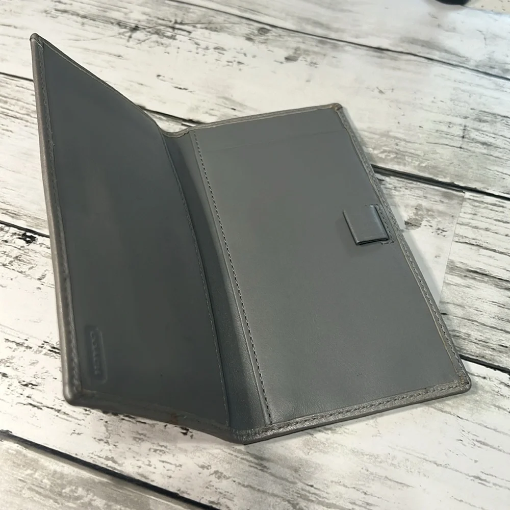 Coach Checkbook Long Wallet
